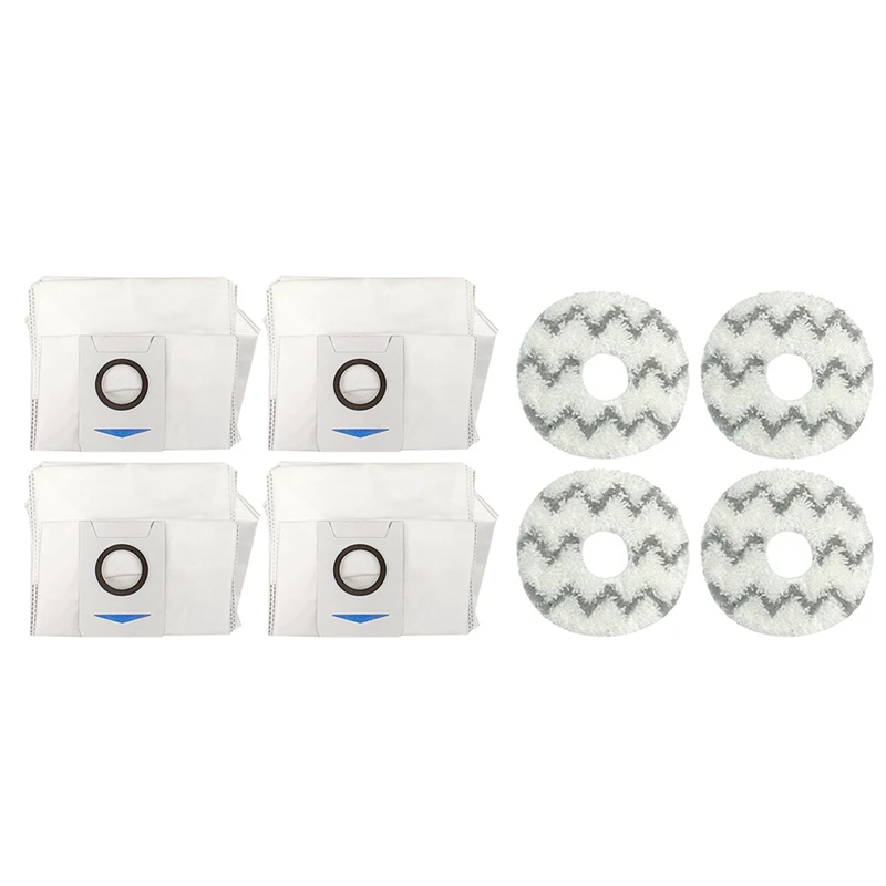 For Ecovacs Deebot X1 Omni Turbo Robot Vacuum Cleaner Replacement Spare Accessories Dust Bag Mop Cloth 8Pcs
For Ecovacs Deebot X1 Omni Turbo Robot Vacuum Cleaner Replacement Spare Accessories Dust Bag Mop Cloth 8Pcs