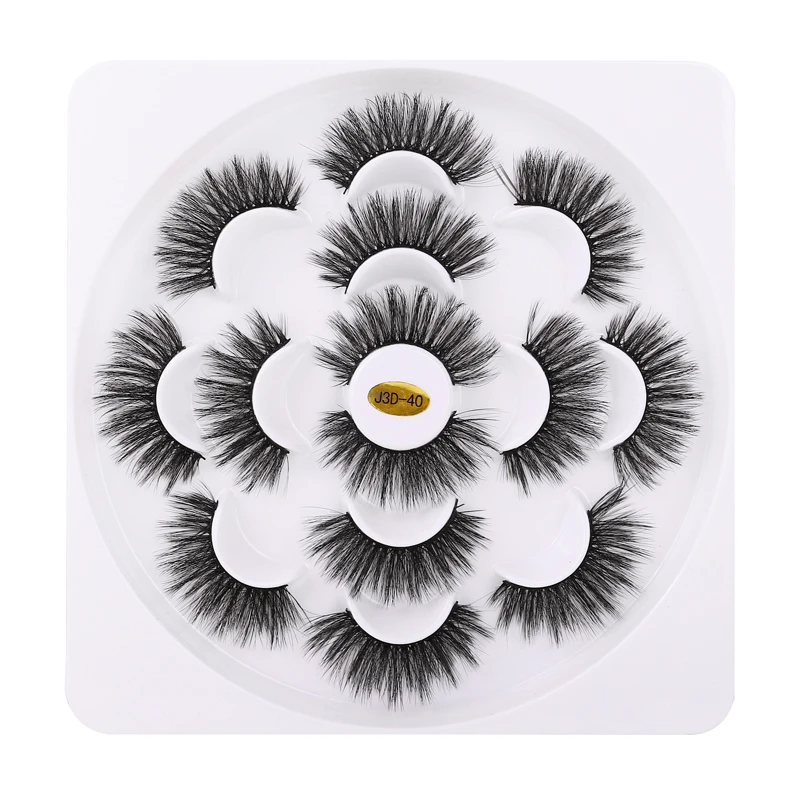 7 Pairs Natural False Eyelashes Fake Lashes Long Makeup 3D Mink Lashes Eyelash Extension Mink Eyelashes For Beauty
7 Pairs Natural False Eyelashes Fake Lashes Long Makeup 3D Mink Lashes Eyelash Extension Mink Eyelashes For Beauty