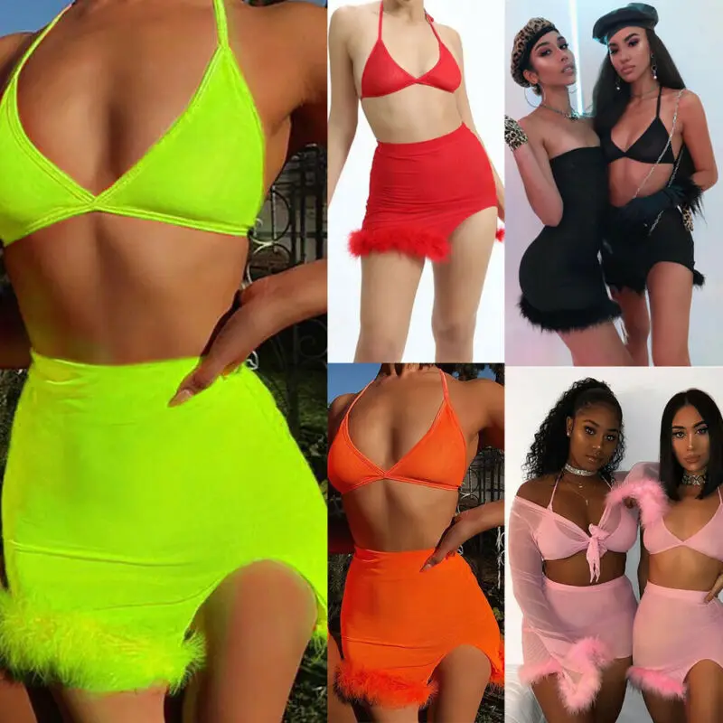 New Women Sets Sexy 2 PCS Bodycon Bra Skirt Sets Sexy Crop Top and Skirt Set Lace Up Party Camis Tank Top Pencil Skirt 
New Women Sets Sexy 2 PCS Bodycon Bra Skirt Sets Sexy Crop Top and Skirt Set Lace Up Party Camis Tank Top Pencil Skirt