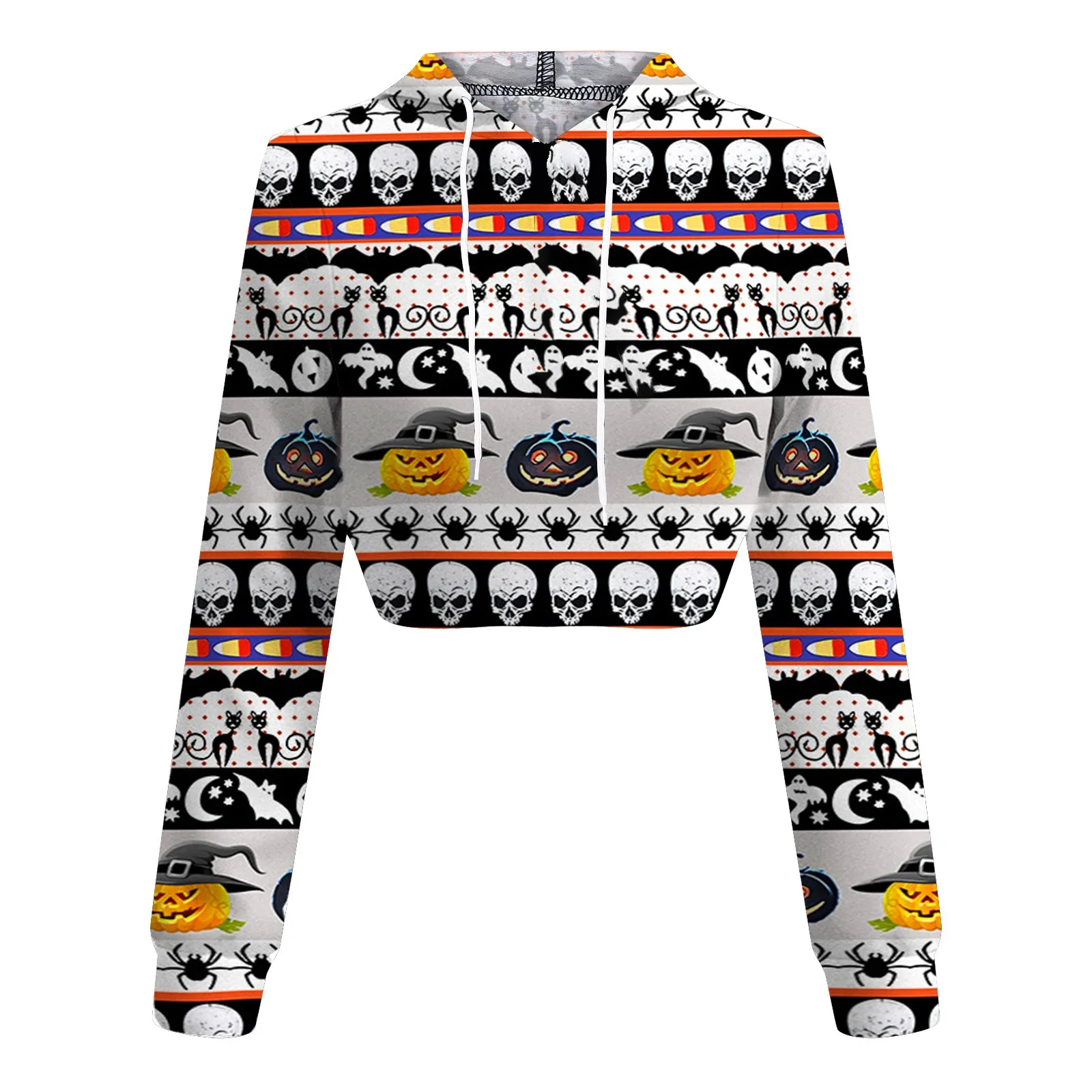 Halloween Sweatshirts For Women Fun Pumpkin Ghost Printed Slim short Hoodies 2021 Autumn Winter Casual Crop Tops Streetwear A40
Halloween Sweatshirts For Women Fun Pumpkin Ghost Printed Slim short Hoodies 2021 Autumn Winter Casual Crop Tops Streetwear A40
