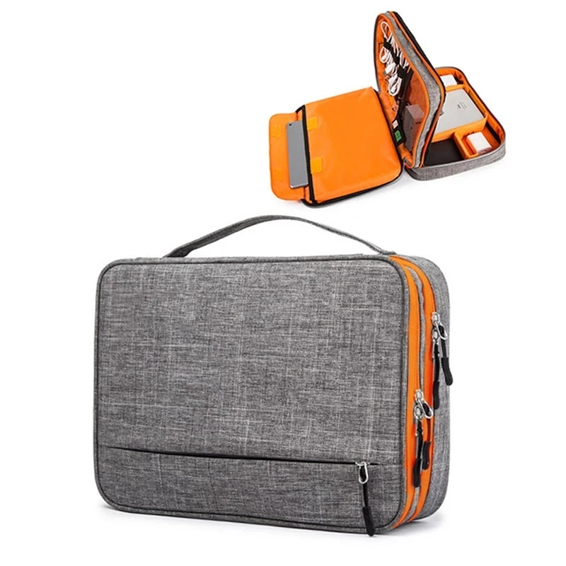 TUUTH Cable Storage Bag Multifunctional Travel Electronic Accessories Organizer Bag Digital Accessory Bag Waterproof Gadget Bag
TUUTH Cable Storage Bag Multifunctional Travel Electronic Accessories Organizer Bag Digital Accessory Bag Waterproof Gadget Bag