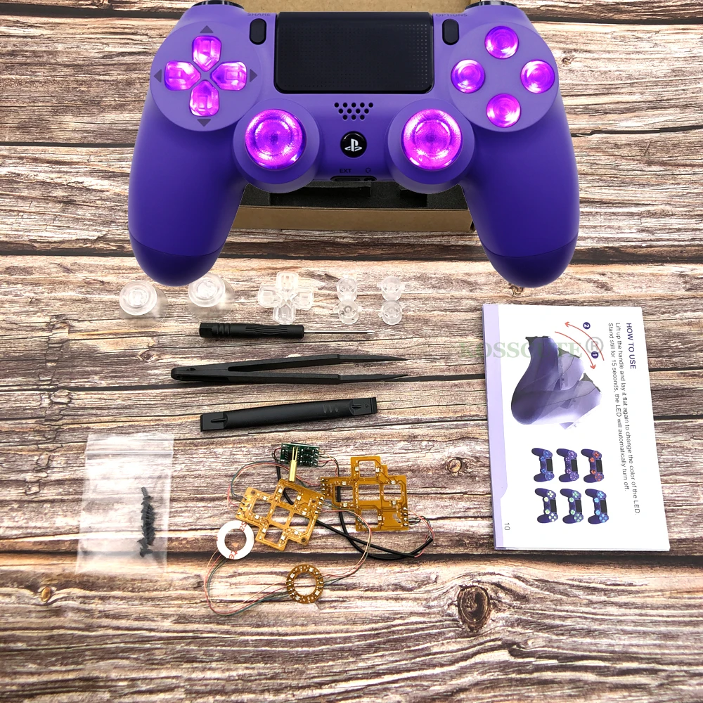 Analog Thumb Sticks Joystick Caps LED Light DIY For PS4 Platstation 4 Controller Thumb Sticks Joystick Cap
Analog Thumb Sticks Joystick Caps LED Light DIY For PS4 Platstation 4 Controller Thumb Sticks Joystick Cap