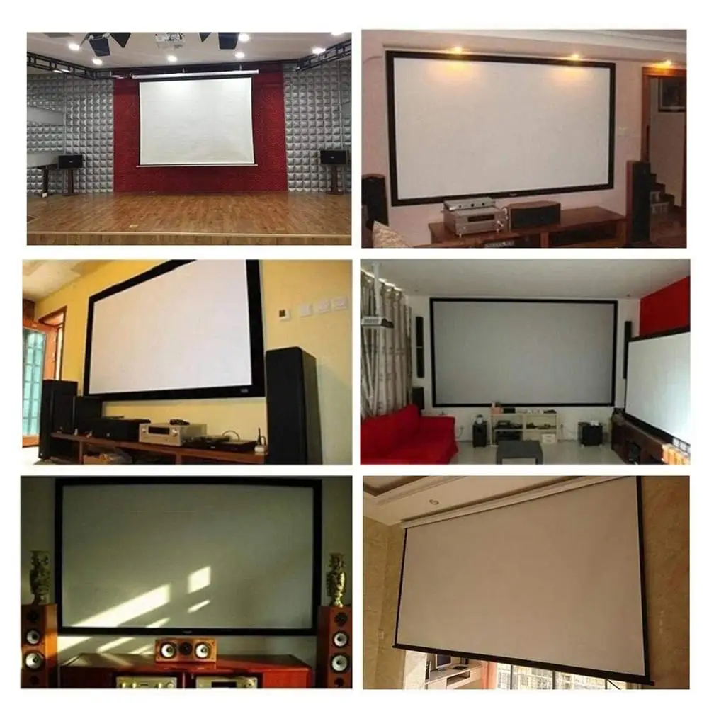 Projection Screen EURO 2021 Portable Movie Screen Portable Projector Movies Screen Household For Home Theater Outdoor Indoor
Projection Screen EURO 2021 Portable Movie Screen Portable Projector Movies Screen Household For Home Theater Outdoor Indoor