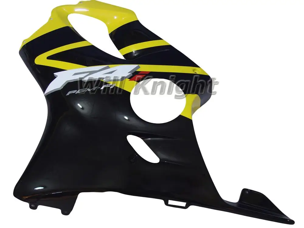 Желто-черный обтекатель для Honda CBR600F4i ввиде горшка 01-03 CBR 600 f4i 2001 2002 2003 впрыска ABS