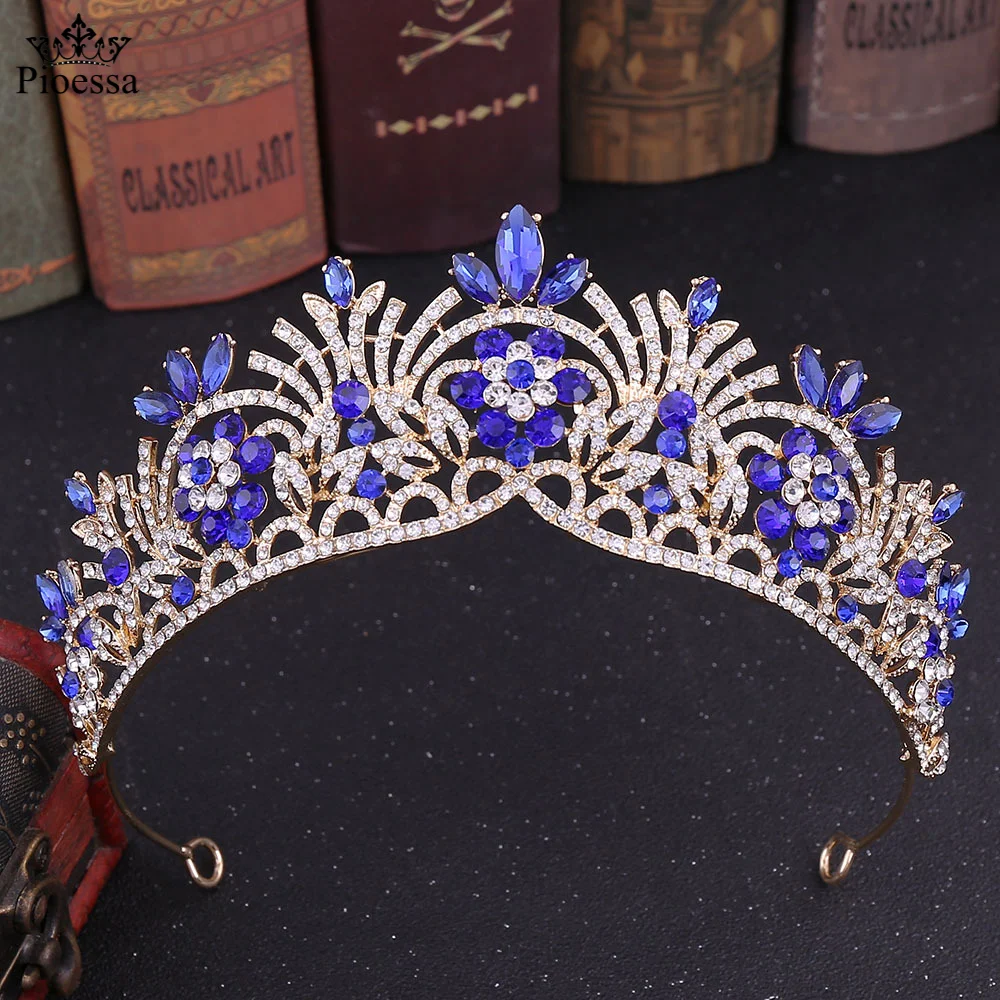 Корона и Тиара для невесты, винтажная Queen Diadema золотистый металл со стразами, с листьями водорослей, кристаллами, свадебные аксессуары для во...
Корона и Тиара для невесты, винтажная Queen Diadema золотистый металл со стразами, с листьями водорослей, кристаллами, свадебные аксессуары для во...