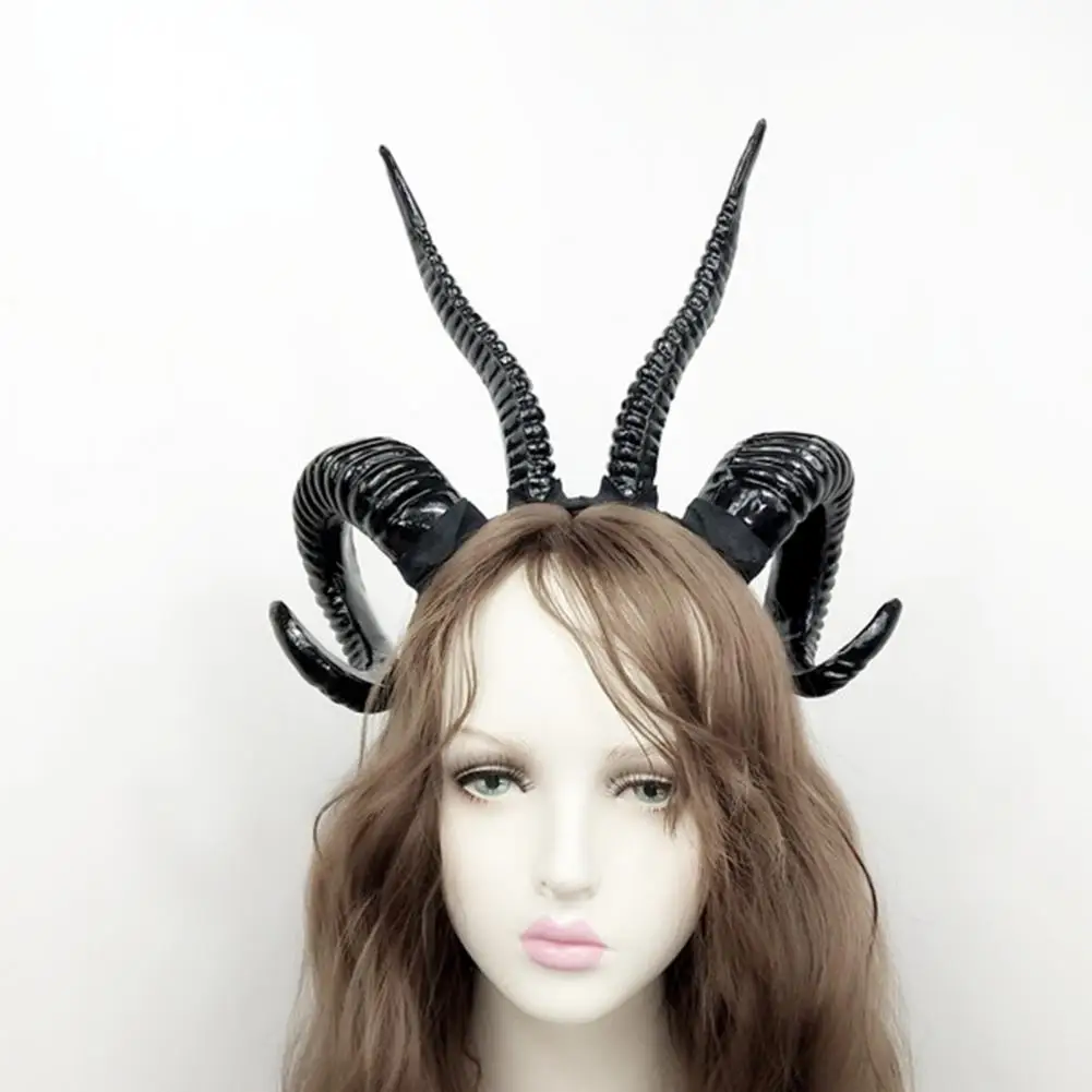 Durable Sheep Horn Headwear Exquisite Plastic Sheep Horn Headband for Festival Sheep Horn Headband
Durable Sheep Horn Headwear Exquisite Plastic Sheep Horn Headband for Festival Sheep Horn Headband