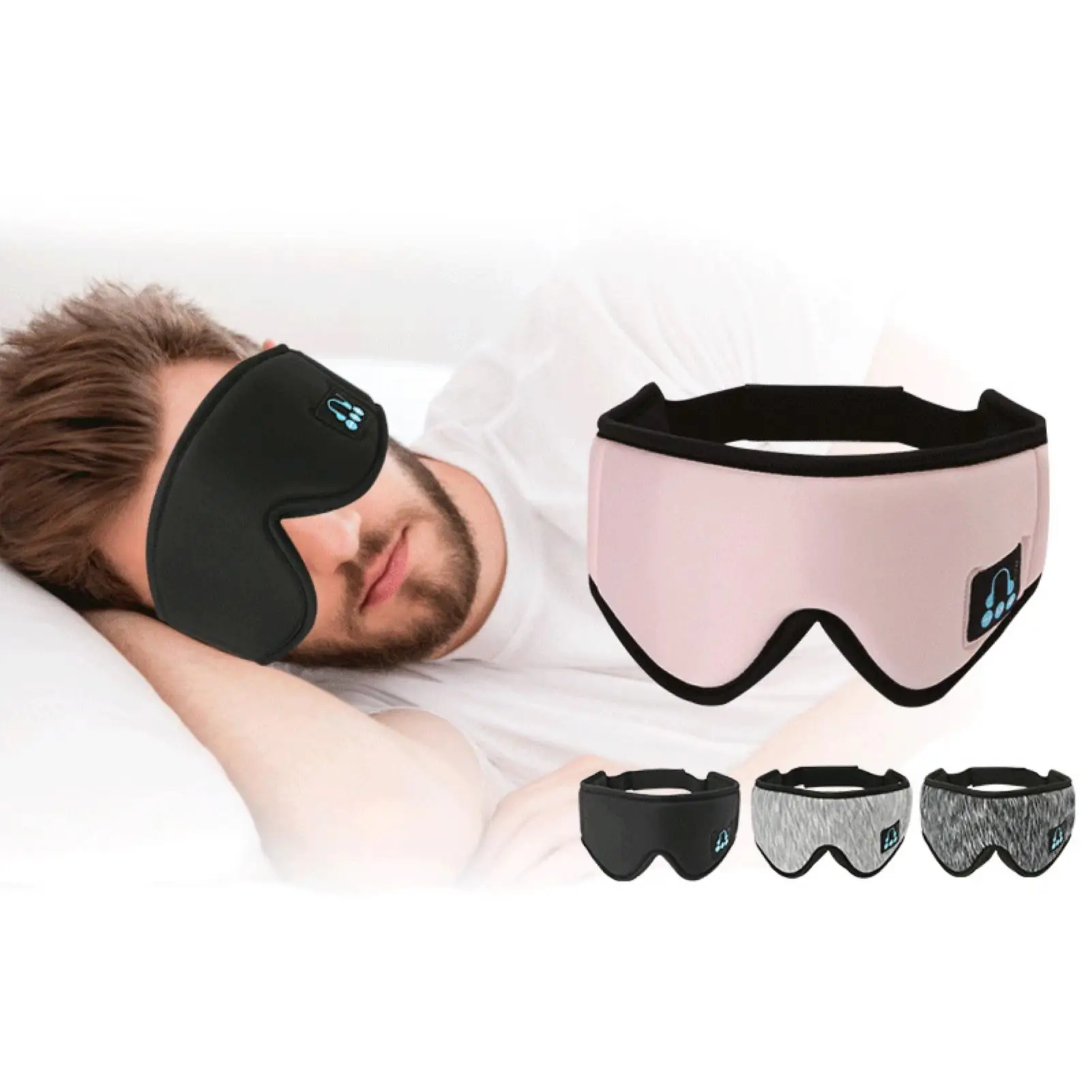 Wireless Bluetooth 5.0 Headset Music Sleep Aid Shading 3D Soft Sleep Eye Cover Wireless Bluetooth Sleep Mask Earbuds Headphones
Wireless Bluetooth 5.0 Headset Music Sleep Aid Shading 3D Soft Sleep Eye Cover Wireless Bluetooth Sleep Mask Earbuds Headphones