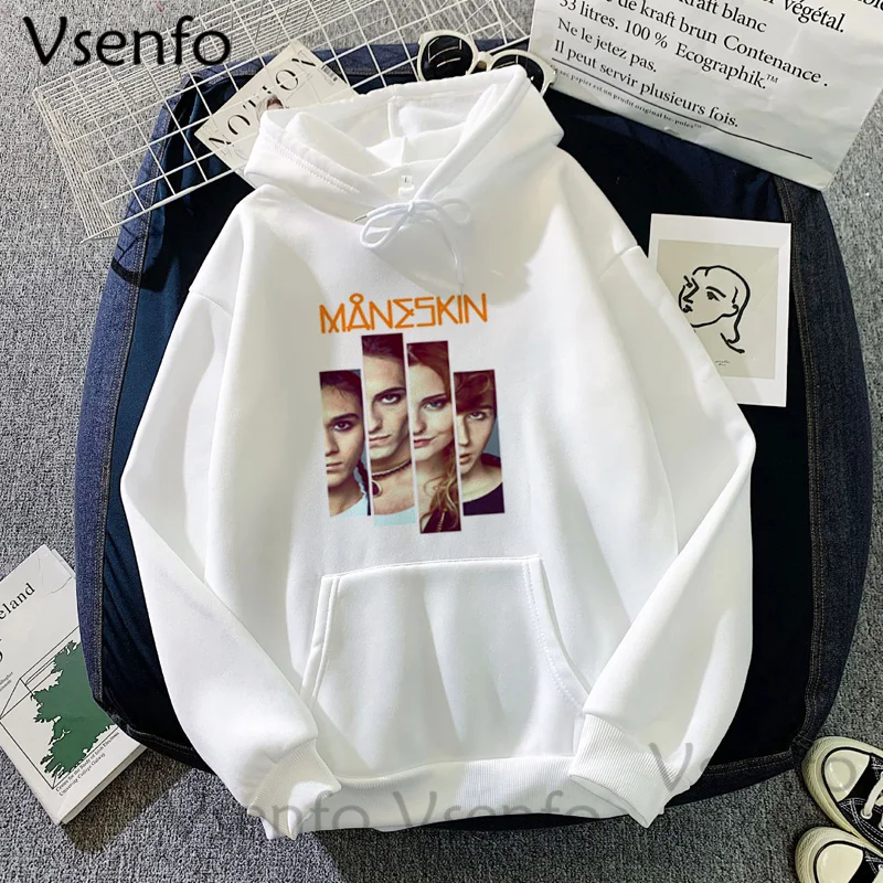 Maneskin Hooded Sweatshirt Funny Graphic Print Oversized Aesthetic Hip Hop Streetwears Casual Harajuku Pullover Sweatshirts
Maneskin Hooded Sweatshirt Funny Graphic Print Oversized Aesthetic Hip Hop Streetwears Casual Harajuku Pullover Sweatshirts