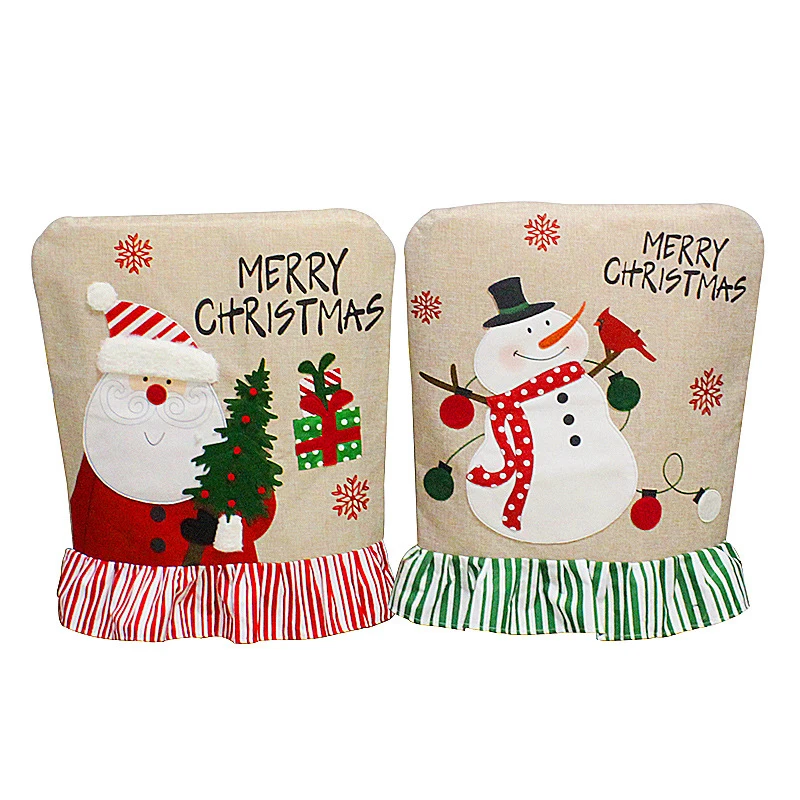 Christmas Chair Covers Cute Chair Slipcovers Festive Party Decoration For Home Ornaments AC889
Christmas Chair Covers Cute Chair Slipcovers Festive Party Decoration For Home Ornaments AC889