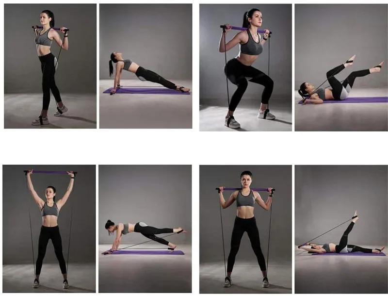 Pilates Resistance Band and Toning Bar Home Gym, Portable Pilates Total Body Workout, Yoga, Fitness, Stretch, Sculpt, Tone
Pilates Resistance Band and Toning Bar Home Gym, Portable Pilates Total Body Workout, Yoga, Fitness, Stretch, Sculpt, Tone