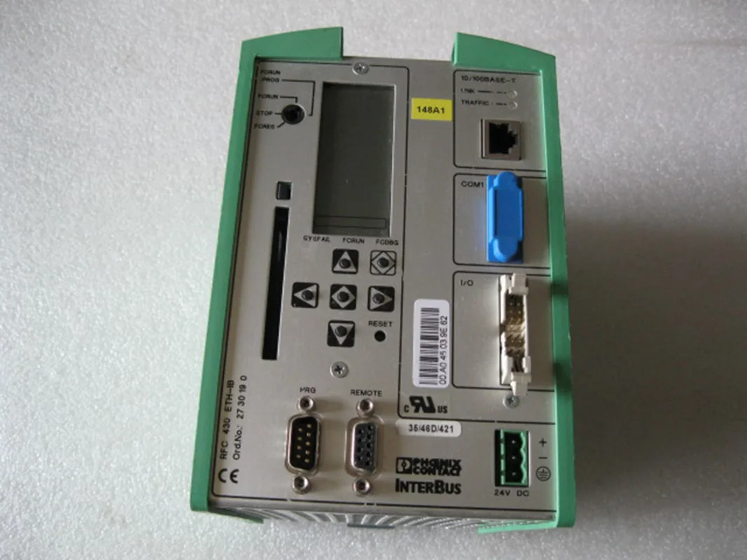 RFC 430 ETH-IB PHOENIX Controller Used
RFC 430 ETH-IB PHOENIX Controller Used