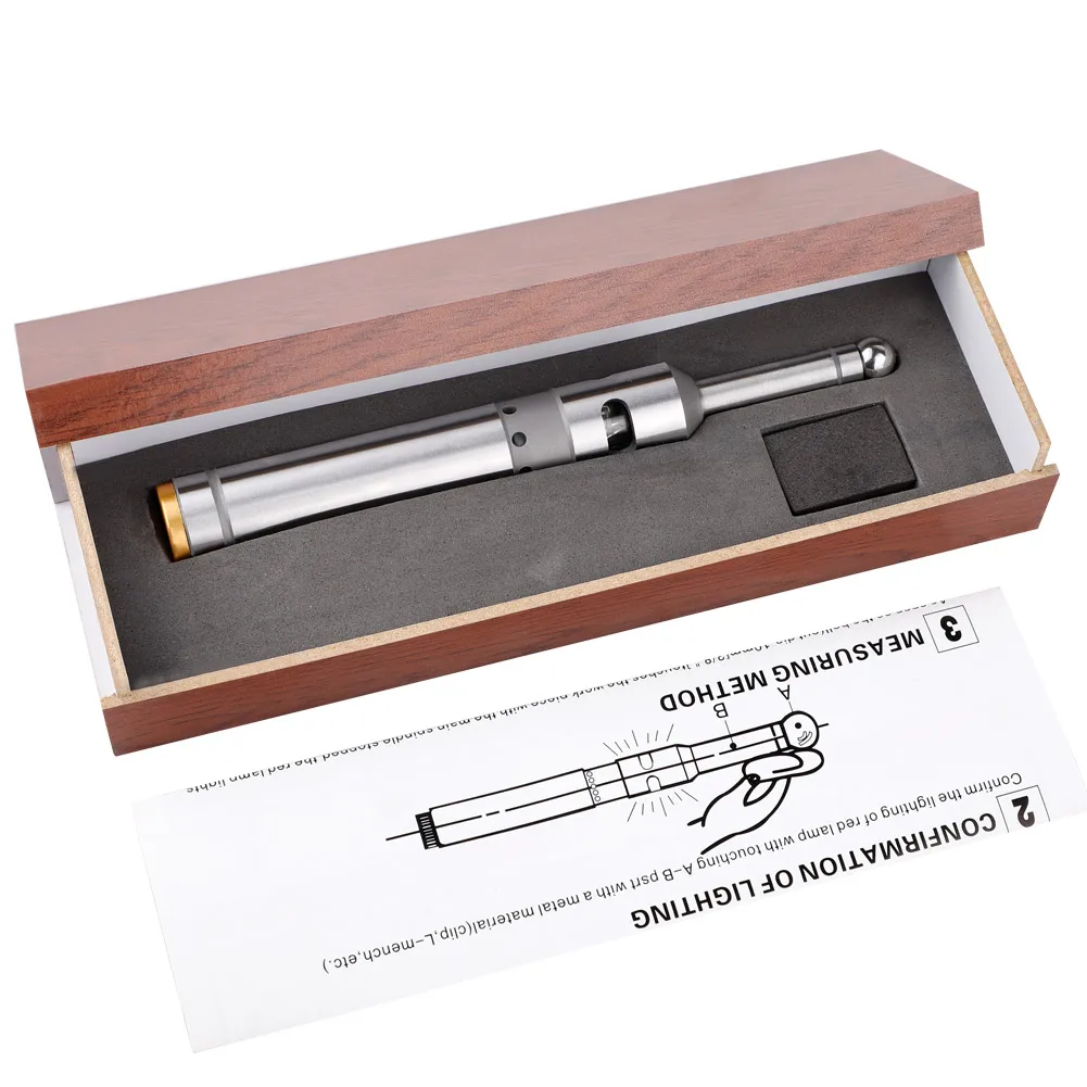 CNC tool Precision Electronic Digital Edge Finder Milling LED & Sound Optical Edge Finder Touch Point Sensor with Wooden Box
CNC tool Precision Electronic Digital Edge Finder Milling LED & Sound Optical Edge Finder Touch Point Sensor with Wooden Box