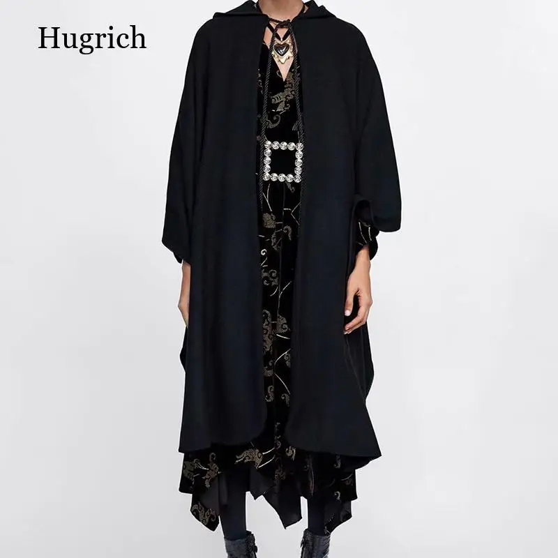 New Women Winter Black Long Coat Ladies Cotton Fashion Cardigan Jackets Women-S Harjuku Hooded Cloak Capes Ponchos Y Capas Mujer
New Women Winter Black Long Coat Ladies Cotton Fashion Cardigan Jackets Women-S Harjuku Hooded Cloak Capes Ponchos Y Capas Mujer