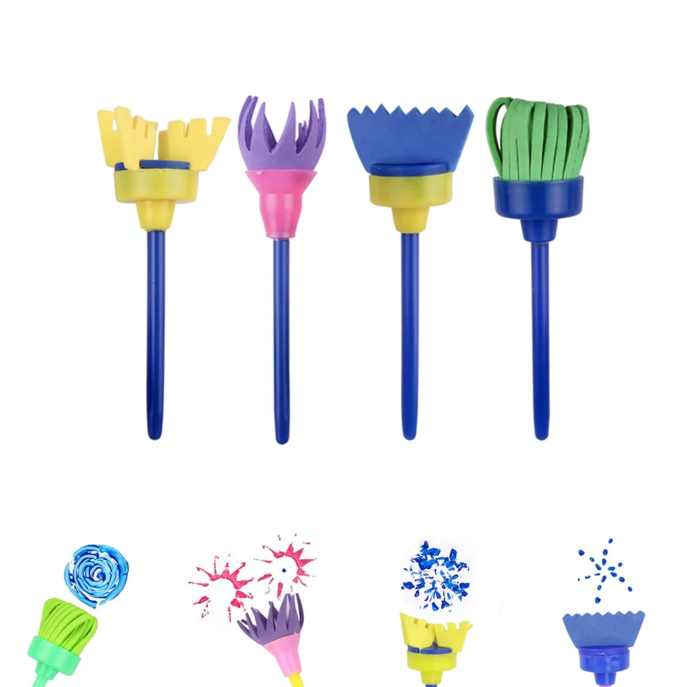 42pcs/ set Sponge Drawing Shapes Paint Craft Brushes for Toddlers Assorted Pattern Including Children Waterproof Painting Cloth
42pcs/ set Sponge Drawing Shapes Paint Craft Brushes for Toddlers Assorted Pattern Including Children Waterproof Painting Cloth