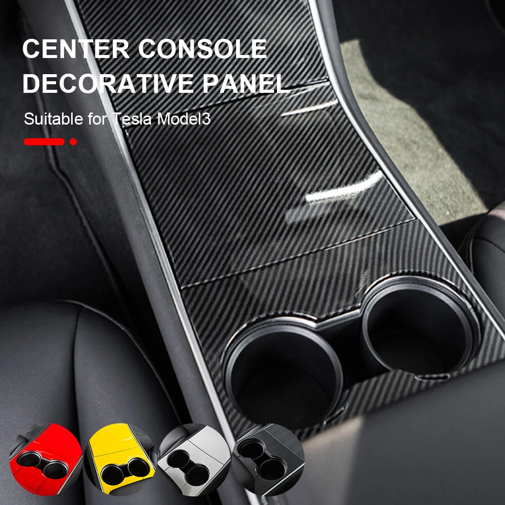 4Pcs Car Center Console Cover Sticker Carbon Fiber Center Control Protector Interior Decoration For Tesla Model Car Accessories
4Pcs Car Center Console Cover Sticker Carbon Fiber Center Control Protector Interior Decoration For Tesla Model Car Accessories