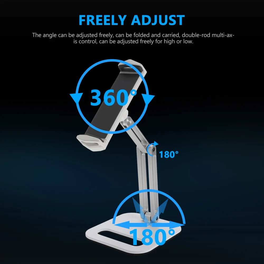1pc Compatible for All 4-13 Inch Mobile Phones and Tablets Adjustable Phone Rack
1pc Compatible for All 4-13 Inch Mobile Phones and Tablets Adjustable Phone Rack