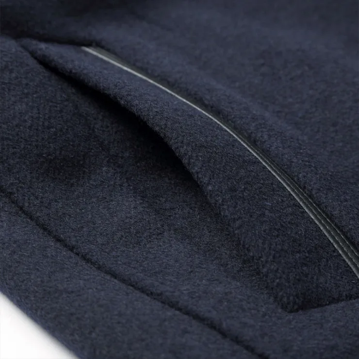 Newest Men's Wool Coats Autumn Turn-down Collar Long Windbreaker Jacket Winter Wool Blend Woolen Coat Men Brand Overcoats
Newest Men's Wool Coats Autumn Turn-down Collar Long Windbreaker Jacket Winter Wool Blend Woolen Coat Men Brand Overcoats