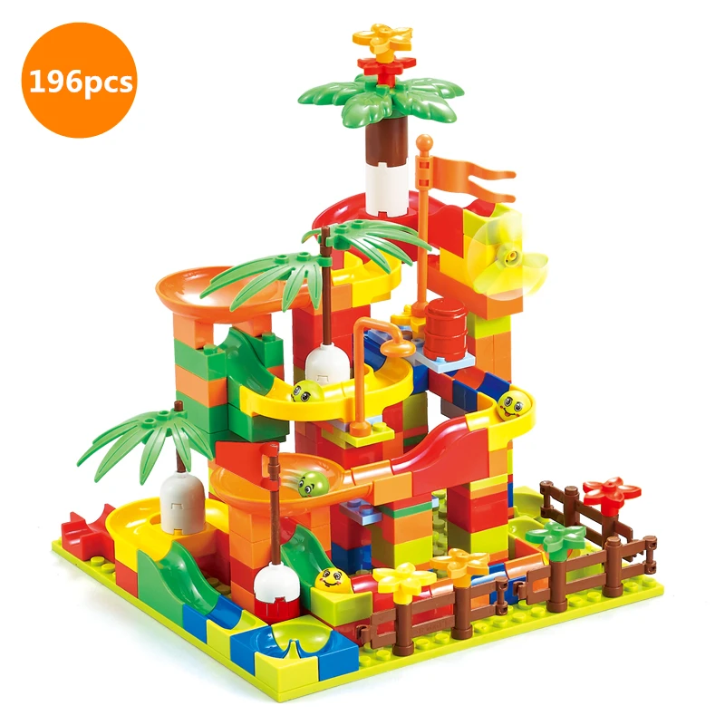 Marble Race Run Block Variety Slide Track Small Size Building Blocks Ideas Funnel Slide Bricks Kids Toys for Boys Girls Gifts
Marble Race Run Block Variety Slide Track Small Size Building Blocks Ideas Funnel Slide Bricks Kids Toys for Boys Girls Gifts