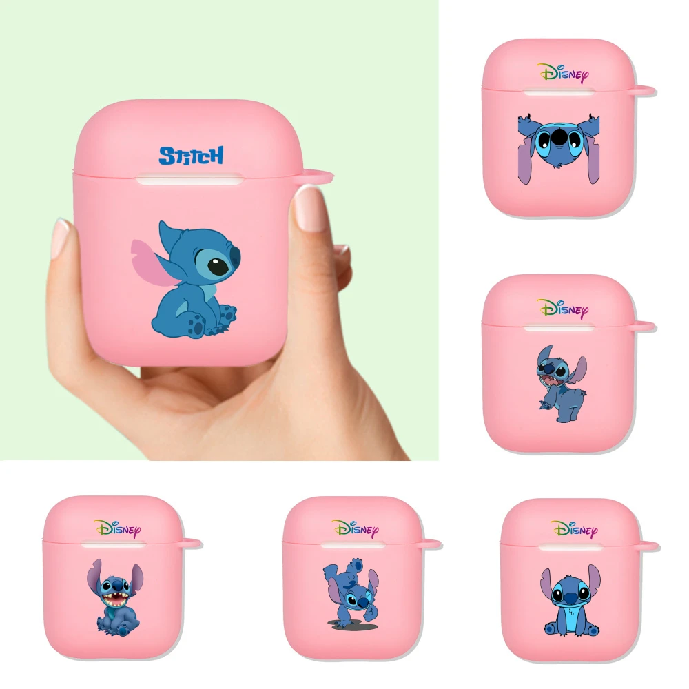 Мягкий силиконовый розовый чехол для наушников Apple Wireless AirPods 2 1 fundas airpods apple Disney мультяшный Стич
Мягкий силиконовый розовый чехол для наушников Apple Wireless AirPods 2 1 fundas airpods apple Disney мультяшный Стич