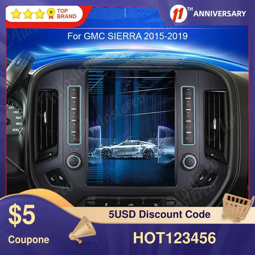12.1" For Chevrolet Silverado/For GMC SIERRA Android 9 Tesla Radio Car GPS Navigation Auto HeadUnit Stereo Car Multimedia Player
12.1" For Chevrolet Silverado/For GMC SIERRA Android 9 Tesla Radio Car GPS Navigation Auto HeadUnit Stereo Car Multimedia Player