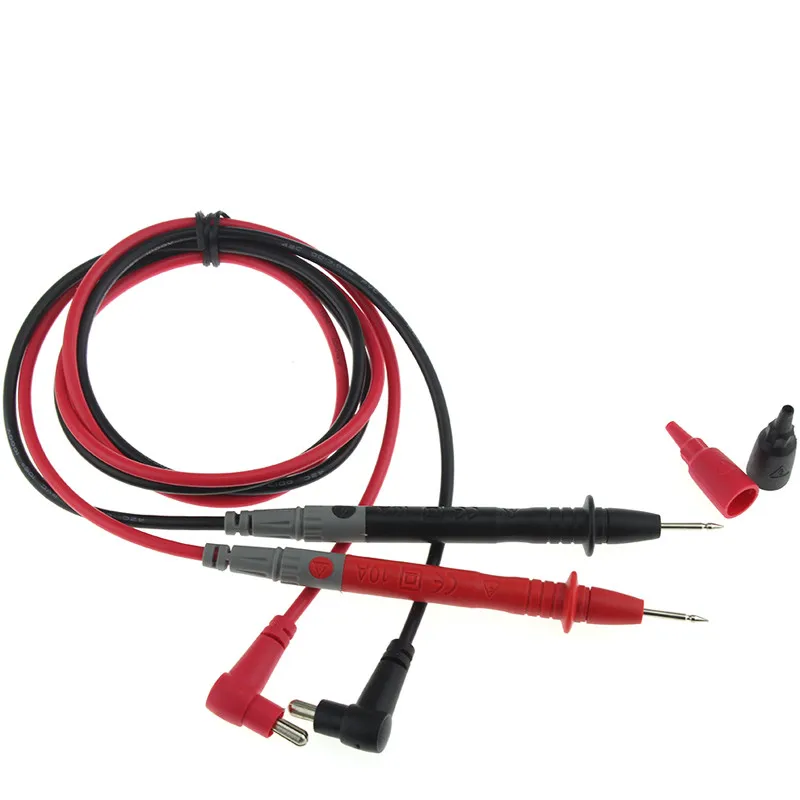 1Pair Universal Digital 1000V 10A Thin Tip Needle MultiMeter Test Lead Probe Wire Pen Cable Multimeter Tester
1Pair Universal Digital 1000V 10A Thin Tip Needle MultiMeter Test Lead Probe Wire Pen Cable Multimeter Tester