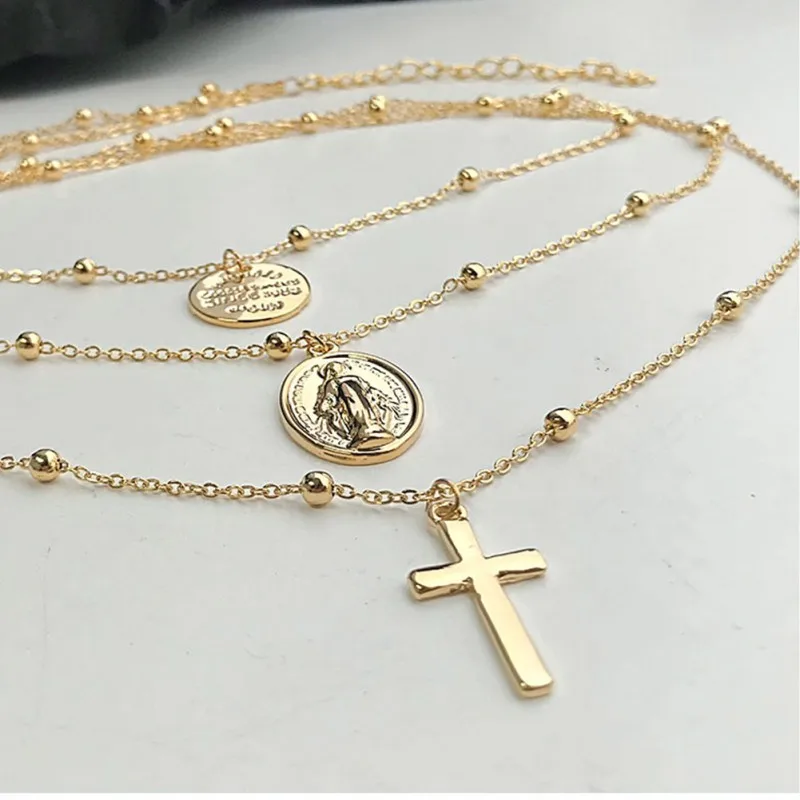 Necklace For Women Necklace Chain Pendant Gold Silver Gold Jewelry Necklaces Crucifix Christian Ornament Wedding Valentines Gift
Necklace For Women Necklace Chain Pendant Gold Silver Gold Jewelry Necklaces Crucifix Christian Ornament Wedding Valentines Gift