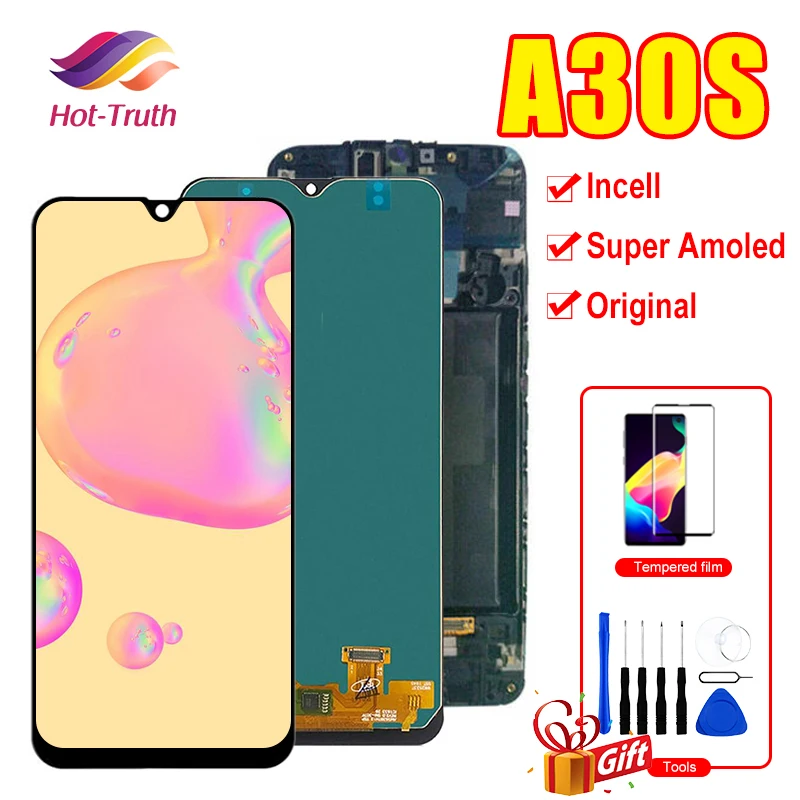 ЖК экран 6 4 дюйма для Samsung Galaxy A30s A307 A307F A307G A307YN дисплей с сенсорным экраном и