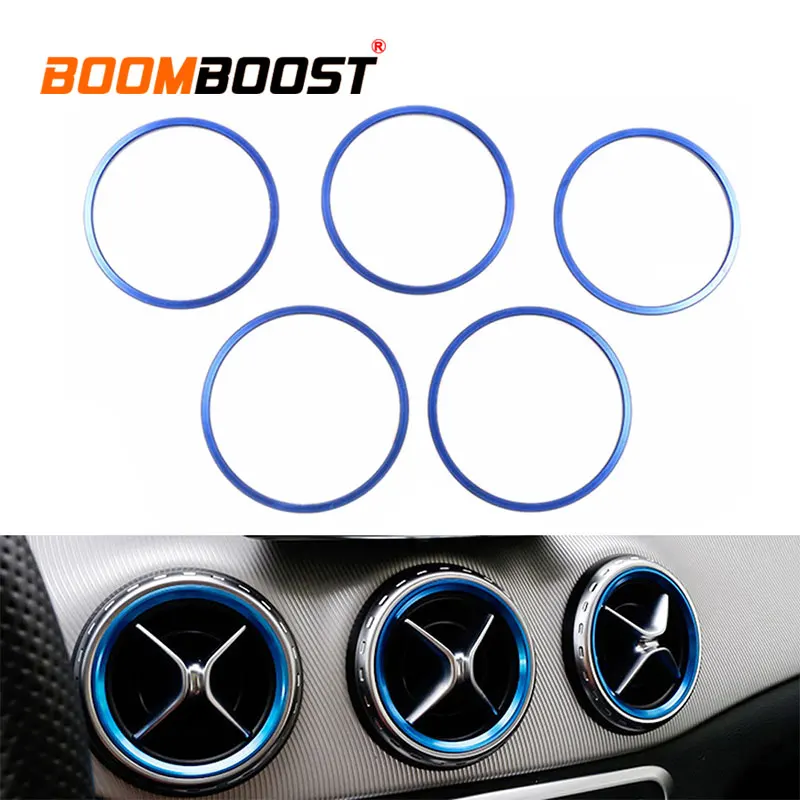 Air Conditioning Outlet Trim Ring Cover Aluminum Car Interior Styling Cover Red/Blue FOR Benz GLA class A B CLA class
Air Conditioning Outlet Trim Ring Cover Aluminum Car Interior Styling Cover Red/Blue FOR Benz GLA class A B CLA class