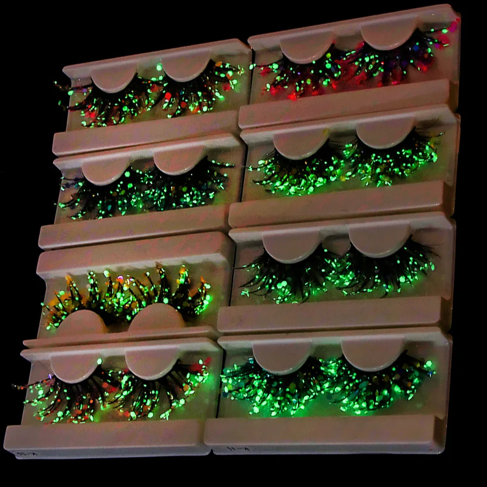 1Pair Party Dress up Eyelashes Luminous Sequins Fake Lashes Handmade 3D Faux Mink Hair Eyelash Extension Makeup Supplies Dropshi
1Pair Party Dress up Eyelashes Luminous Sequins Fake Lashes Handmade 3D Faux Mink Hair Eyelash Extension Makeup Supplies Dropshi