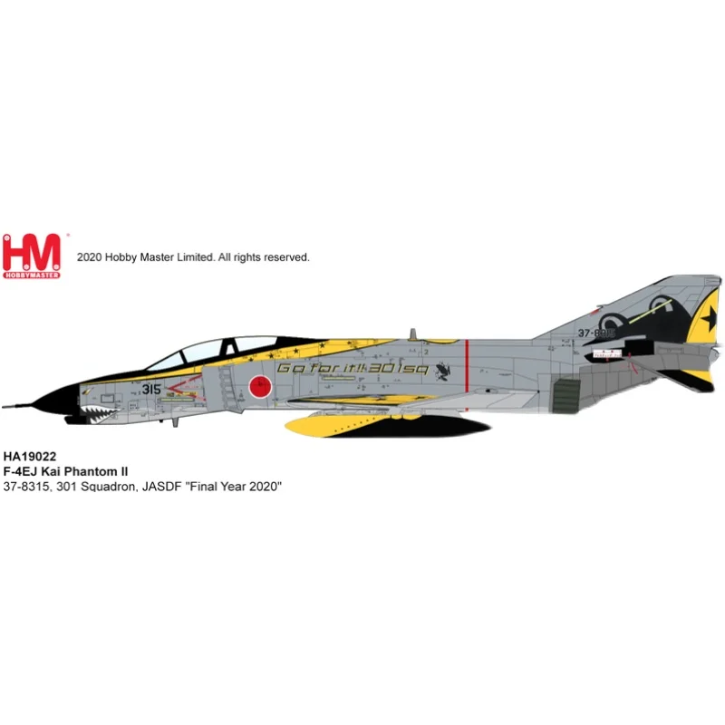 April HA19022 Japan F-4EJ Kai F4 Ghostbusters, Japan Since 301 Squadron Final Year 2020
April HA19022 Japan F-4EJ Kai F4 Ghostbusters, Japan Since 301 Squadron Final Year 2020