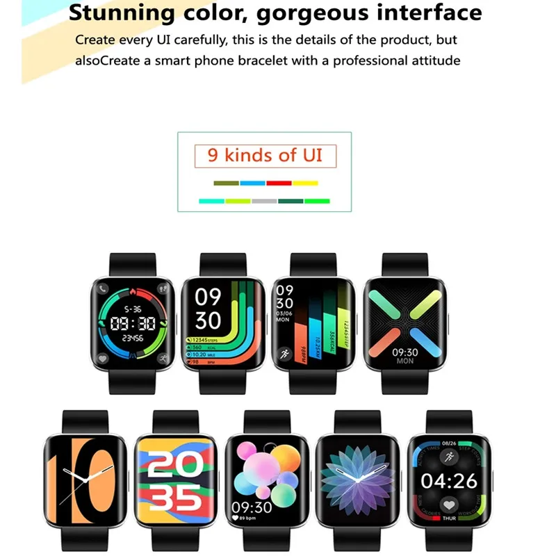 S216 Bluetooth Call Smartwatch 1.78 Inch 320*385 HD Hyperboloid Screen Heart Rate Monitor Smart Watch Men Women
S216 Bluetooth Call Smartwatch 1.78 Inch 320*385 HD Hyperboloid Screen Heart Rate Monitor Smart Watch Men Women