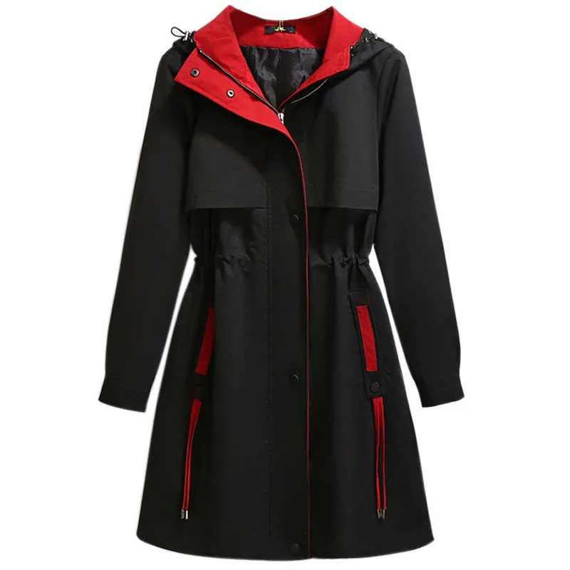 Spring Autumn Winter Plus Size Fashion Women Long Hooded Windbreaker Oversize Large Big 3XL4XL 5XL 6XL Hat Collar Loose Overcoat
Spring Autumn Winter Plus Size Fashion Women Long Hooded Windbreaker Oversize Large Big 3XL4XL 5XL 6XL Hat Collar Loose Overcoat