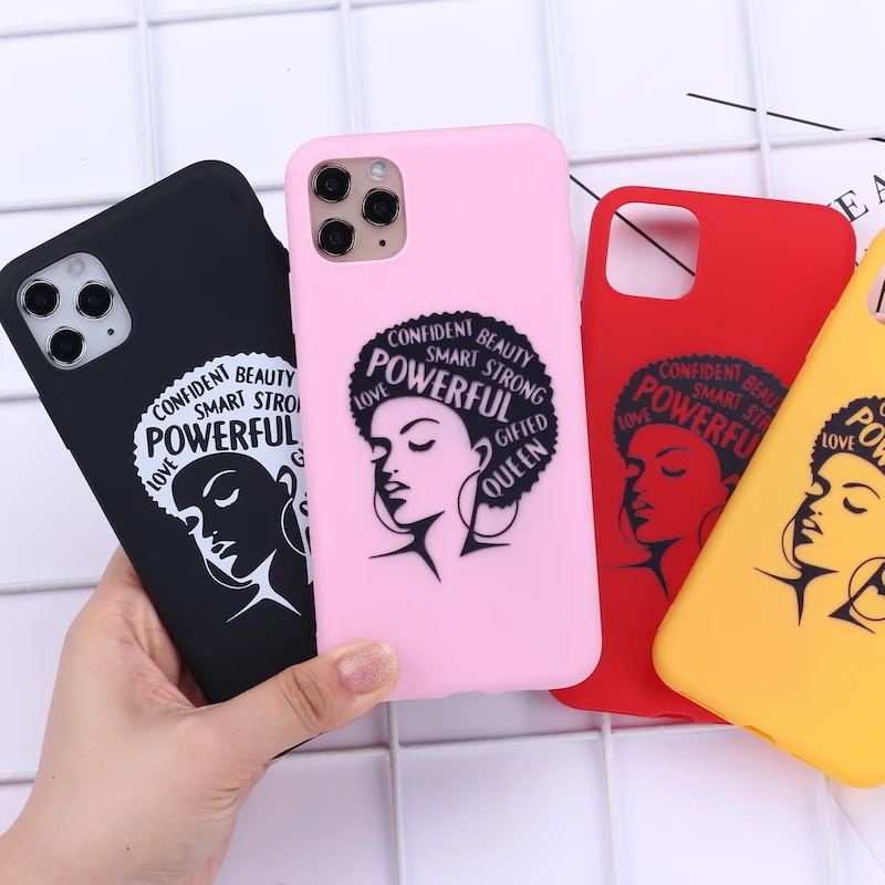 Afro Melanin Poppin Black Girl iPhone Cover For iPhone 12 11 Pro Max X XS XR Max 7 8 7Plus 8Plus 6S SE Soft Silicone Candy Case
Afro Melanin Poppin Black Girl iPhone Cover For iPhone 12 11 Pro Max X XS XR Max 7 8 7Plus 8Plus 6S SE Soft Silicone Candy Case