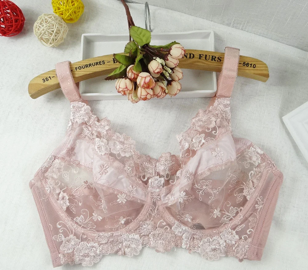 Summer New Ultra Thin Plus Size Sexy Lace Bra For Women Oversized Seamless Underwire Underwear Zero Sense 110 105 100 D E F G
Summer New Ultra Thin Plus Size Sexy Lace Bra For Women Oversized Seamless Underwire Underwear Zero Sense 110 105 100 D E F G