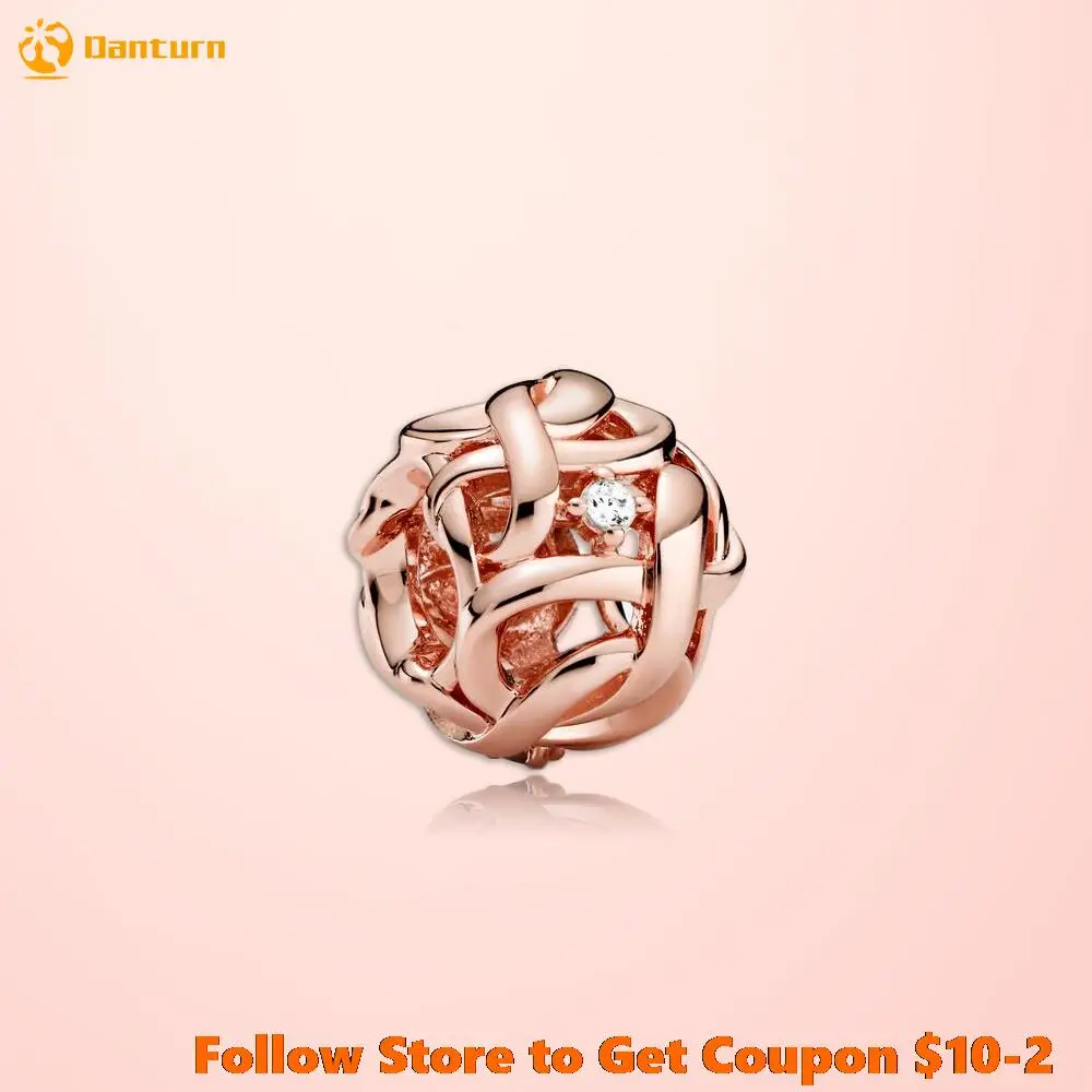 Danturn Spring 925 Sterling Silver Bead Openwork Woven Infinity Charm fit Original Pandora Bracelets Women Jewelry Making Gift
Danturn Spring 925 Sterling Silver Bead Openwork Woven Infinity Charm fit Original Pandora Bracelets Women Jewelry Making Gift