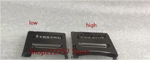 

Original New SD Memory Card Slot Holder For Canon 70D 100D 6D2 77D 5D4 Nikon D810 D3300 80D SD SLR Repair Part