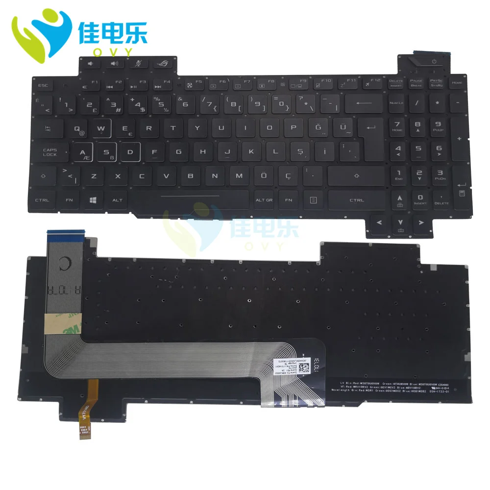 Клавиатура для ноутбука Asus ROG Strix GL503 GL503VD GL503VS GL503VM GL503GE GL703 GE GL703VM GL703VD | Компьютеры