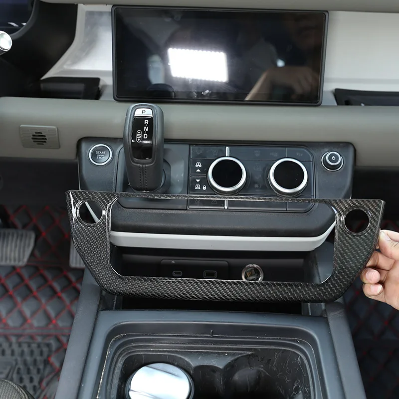 Центральная консоль из углеродного волокна для Land Rover Defender 110 20-21, режим кондиционирования воздуха, аксессуары для автомобиля
Центральная консоль из углеродного волокна для Land Rover Defender 110 20-21, режим кондиционирования воздуха, аксессуары для автомобиля