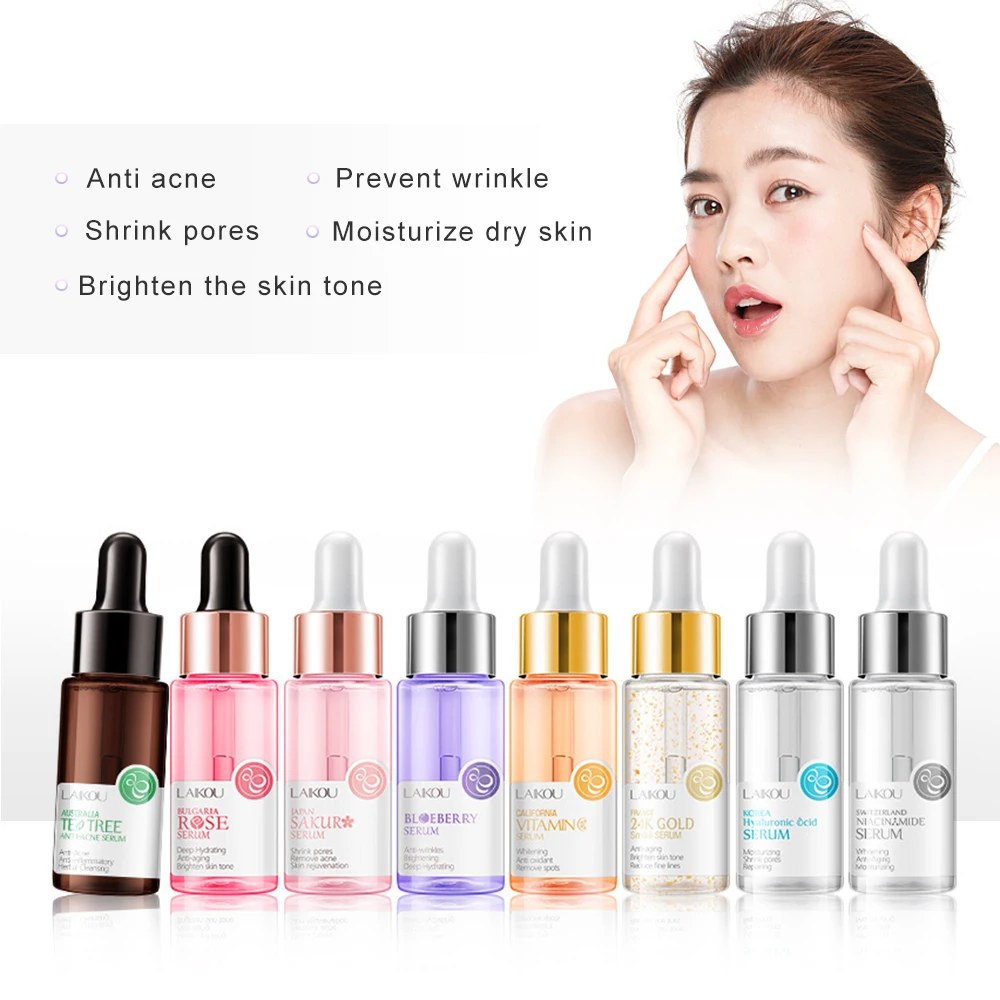 LAIKOU Serum Japan Sakura Essence Anti-Aging Hyaluronic Acid Pure Whitening Vitamin C Face Serum Face Skin Care Korea Dropship
LAIKOU Serum Japan Sakura Essence Anti-Aging Hyaluronic Acid Pure Whitening Vitamin C Face Serum Face Skin Care Korea Dropship