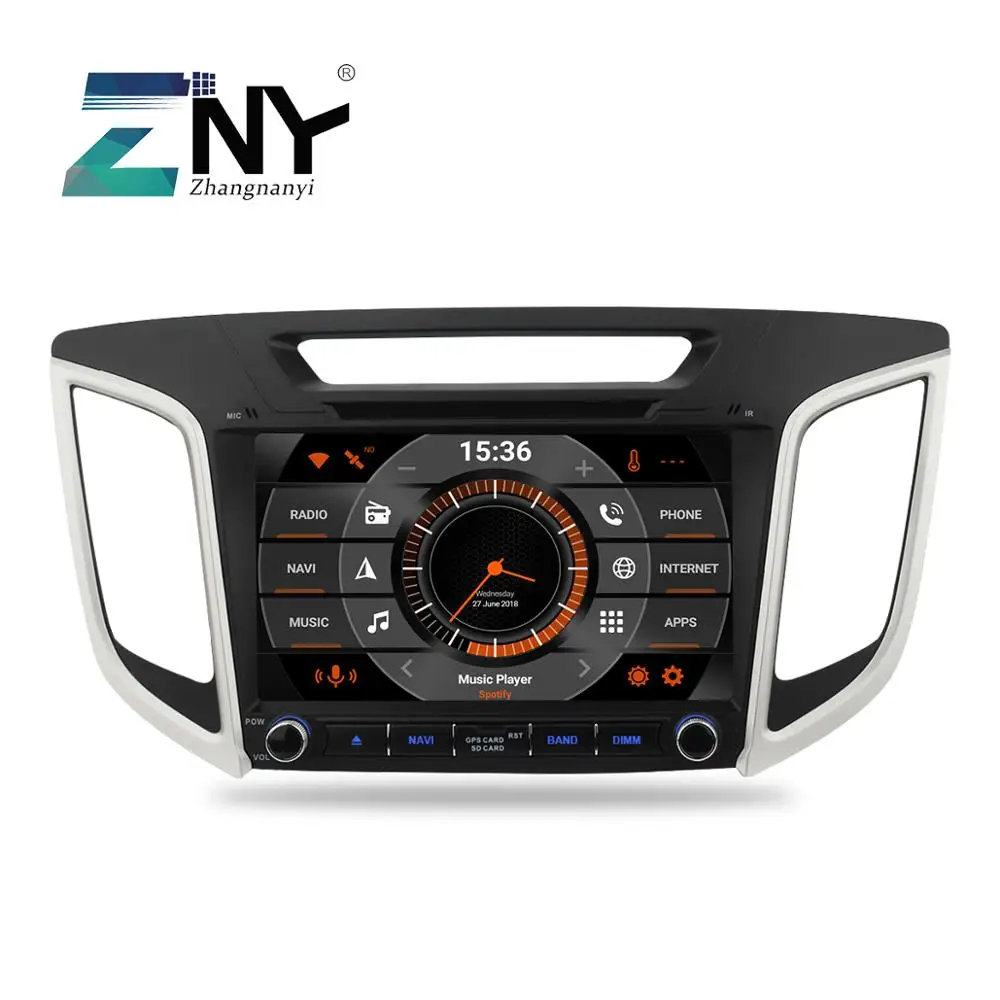 9 "Android 10 автомобильный DVD плеер для Creta IX25 2014 2015 2016 2017 2018 в тире 2 Din автомобильное