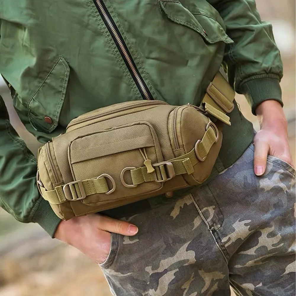 Tactical Waist Bag Fanny Pack Military Pouch Messenger Bag Outdoor Belt Bag Single Sling Shoulder Pack Crossbody Bag for Hunting
Tactical Waist Bag Fanny Pack Military Pouch Messenger Bag Outdoor Belt Bag Single Sling Shoulder Pack Crossbody Bag for Hunting