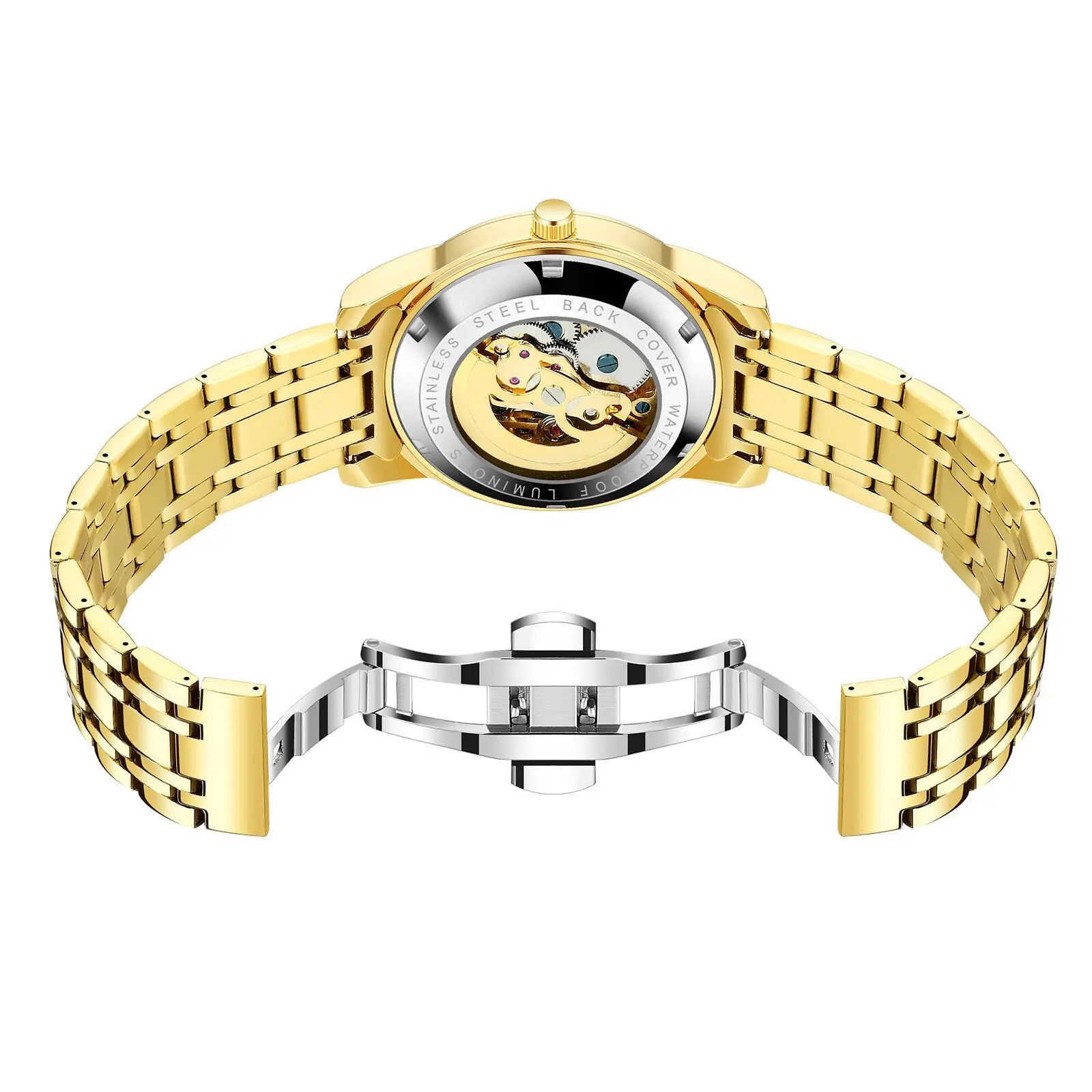 Kimdun New Fashion Popular Hollow Out Waterproof Automatic Mechanical Watch Men's Watch Stainless Steel Men's Watch
Kimdun New Fashion Popular Hollow Out Waterproof Automatic Mechanical Watch Men's Watch Stainless Steel Men's Watch