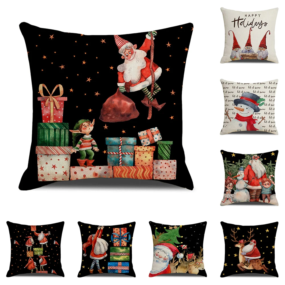 Merry Christmas Pillow Case Santa Decorative Office Sofa Square Cushion Cover Xmas Gifts Home Decor Throw Pillow Cover 45x45cm
Merry Christmas Pillow Case Santa Decorative Office Sofa Square Cushion Cover Xmas Gifts Home Decor Throw Pillow Cover 45x45cm