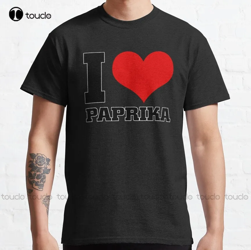 I Love Food Paprika My Love Classic T-Shirt Men Shirts Casual Custom Aldult Teen Unisex Digital Printing Tee Shirt Xs-5Xl
I Love Food Paprika My Love Classic T-Shirt Men Shirts Casual Custom Aldult Teen Unisex Digital Printing Tee Shirt Xs-5Xl