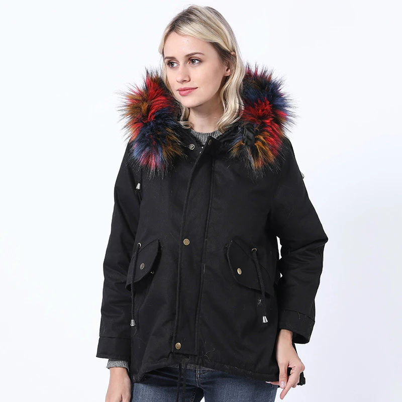 2020 Spring Parkas Female Women Winter Coat Thickening Cotton Winter Jacket Fur Collar Womens Outwear Parkas for Women Clothe
2020 Spring Parkas Female Women Winter Coat Thickening Cotton Winter Jacket Fur Collar Womens Outwear Parkas for Women Clothe