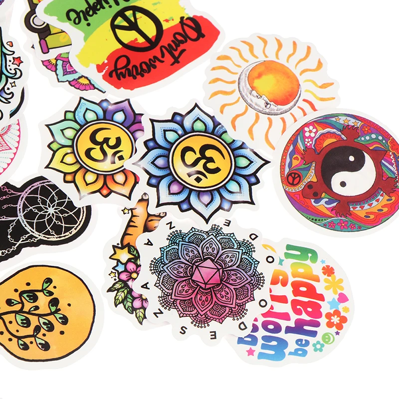 50Pcs high quality Retro Hippies Love And Peace Stickers For Motorcycle Luggage Skateboards
50Pcs high quality Retro Hippies Love And Peace Stickers For Motorcycle Luggage Skateboards
