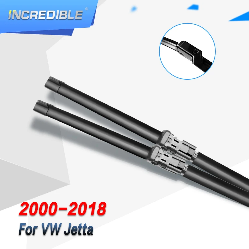 INCREDIBLE Windscreen Wiper Blades for Volkswagen VW Jetta A5/ A6 Model Year from 2005 to 2018
INCREDIBLE Windscreen Wiper Blades for Volkswagen VW Jetta A5/ A6 Model Year from 2005 to 2018