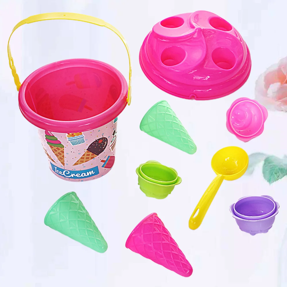 1 Set Ice Cream Beach Bucket Cartoon Kids Funny Educational Playthings for Children (Random Color)
1 Set Ice Cream Beach Bucket Cartoon Kids Funny Educational Playthings for Children (Random Color)