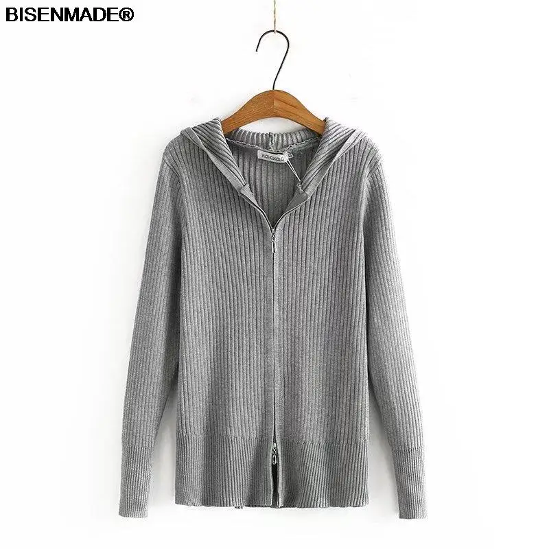 Women's Clothing Sweaters Plus Size Autumn Winter 2021 Fashion Jumper Simple Hooded Long Sleeve Knitted Zipper Cardigan Outwear
Women's Clothing Sweaters Plus Size Autumn Winter 2021 Fashion Jumper Simple Hooded Long Sleeve Knitted Zipper Cardigan Outwear