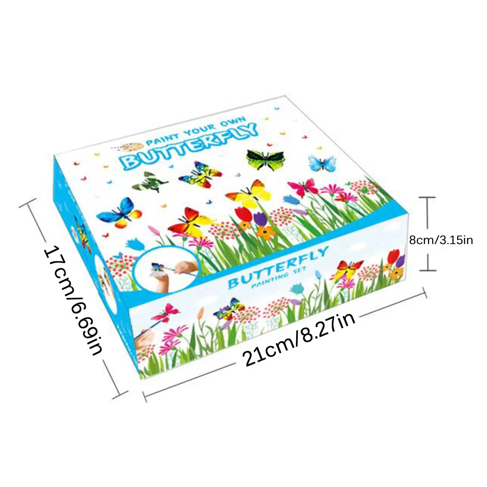 Butterfly Painting Kit Safe DIY Crafts Arts Supplies Toy For Kids Spare Time Fun Early Learning Education
Butterfly Painting Kit Safe DIY Crafts Arts Supplies Toy For Kids Spare Time Fun Early Learning Education